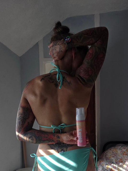 Ultra Dark Tanning Foam(Clear)