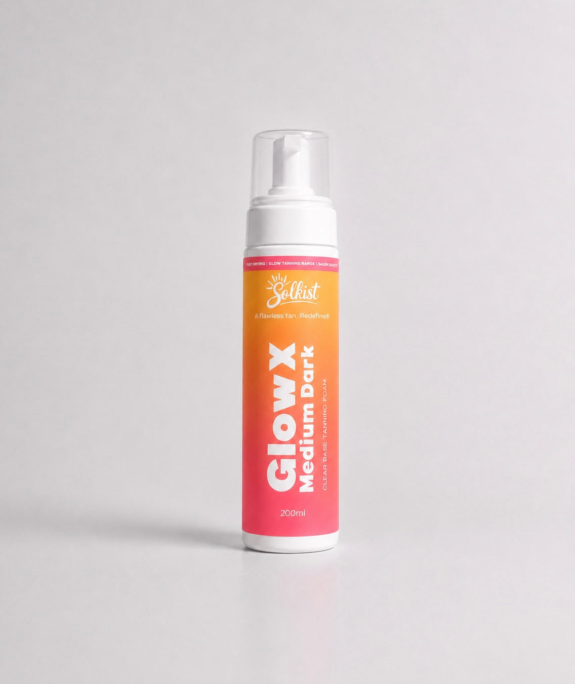 Medium/Dark Tanning Foam(Clear)