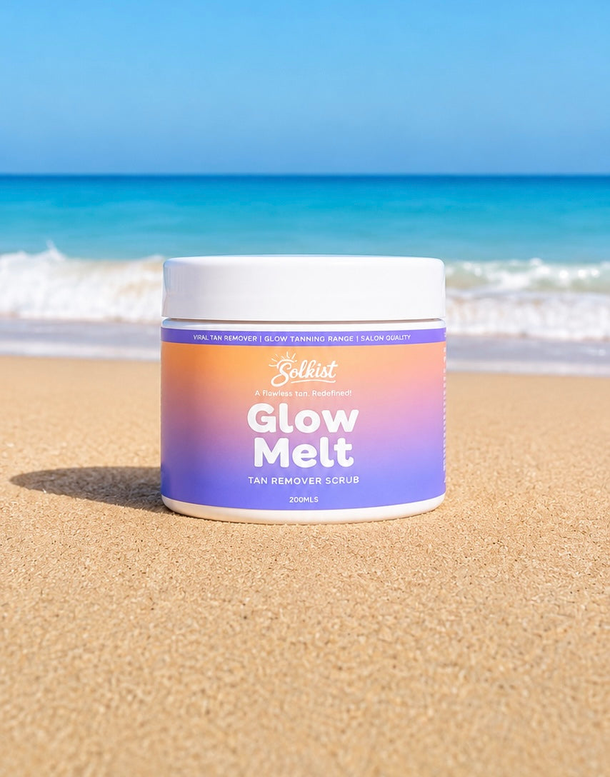 Glow Melt- Tan Remover Scrub