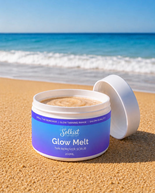Glow Melt- Tan Remover Scrub