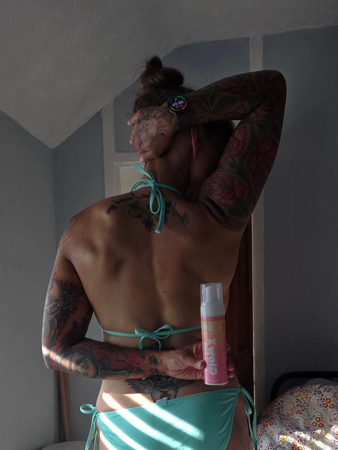 Ultra Dark Tanning Foam(Clear)